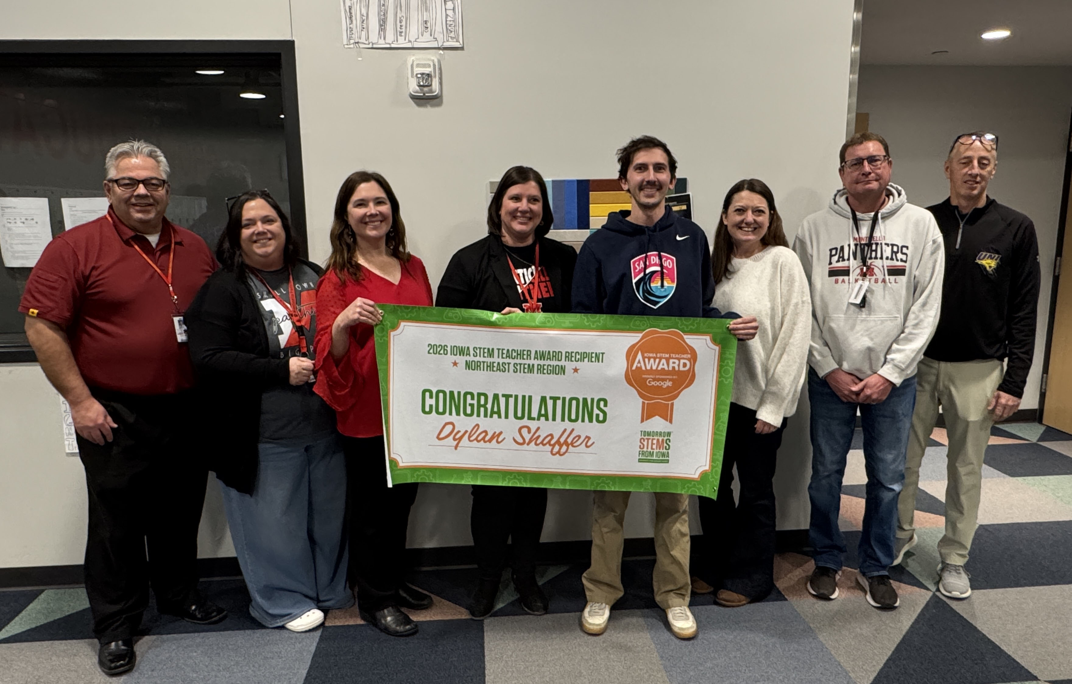 2026 STEM Teacher Award, Dylan Shaffer 