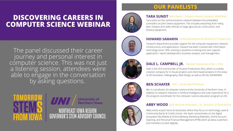 Discovering careers in cs webinar.