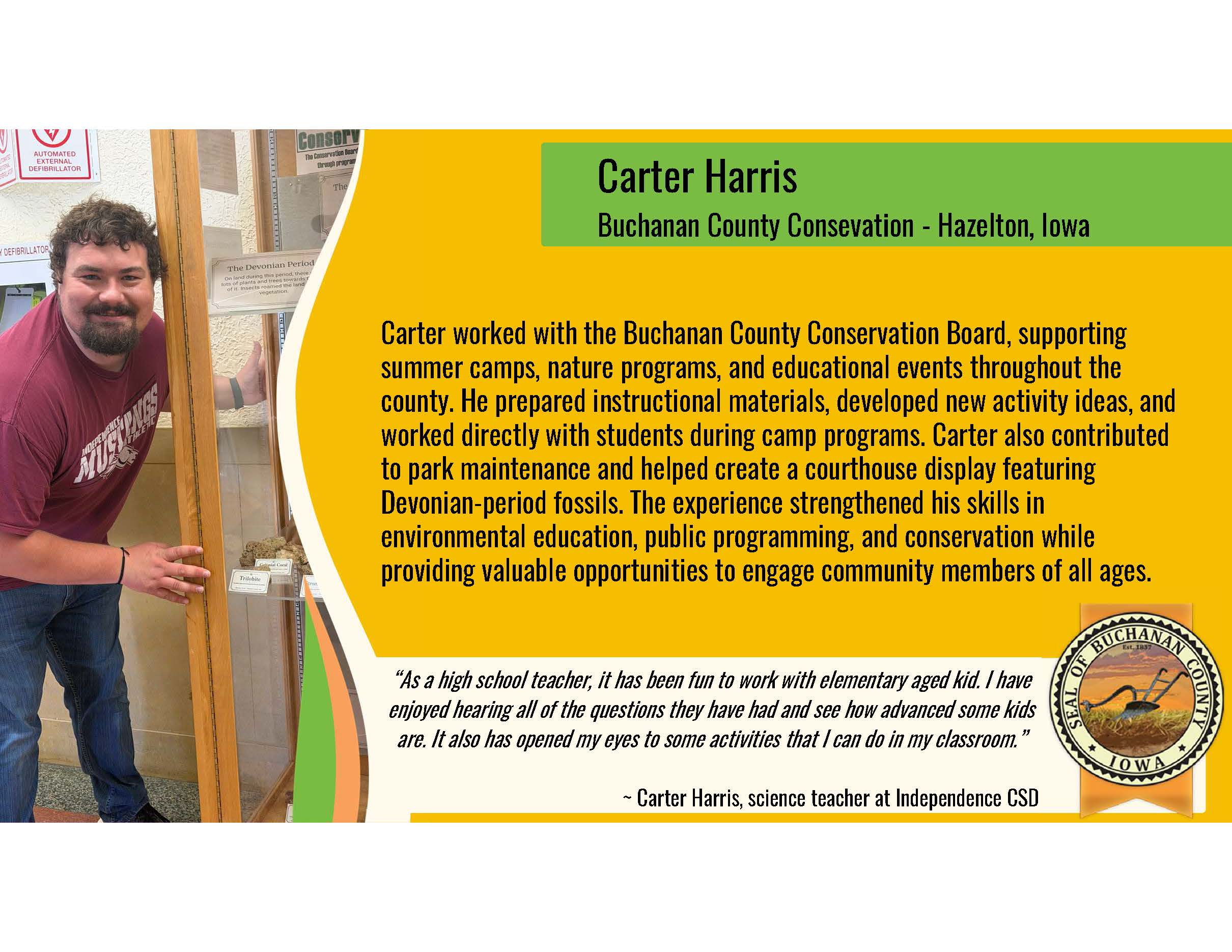 Carter Harris Teacher Externship