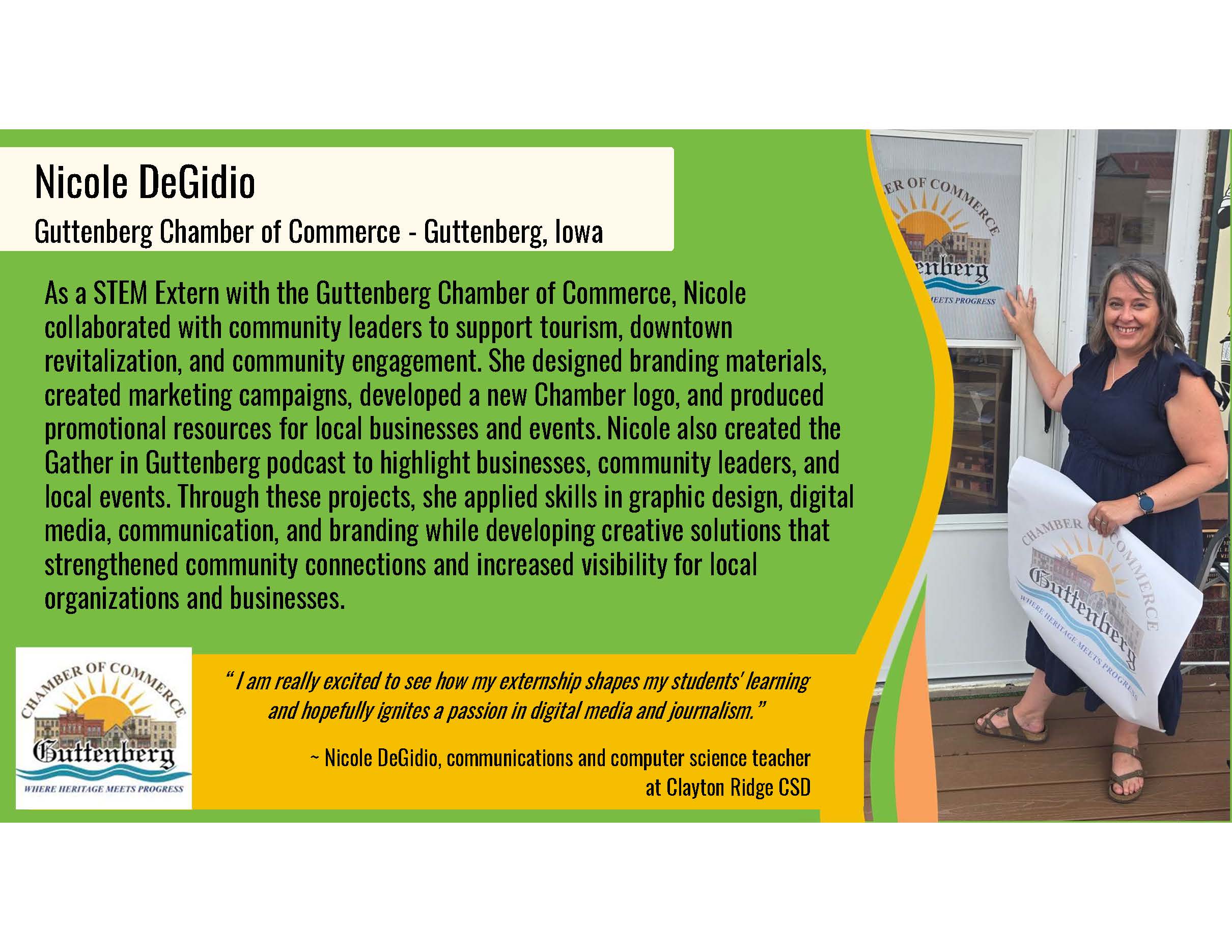 Nicole DeGidio Teacher Externship