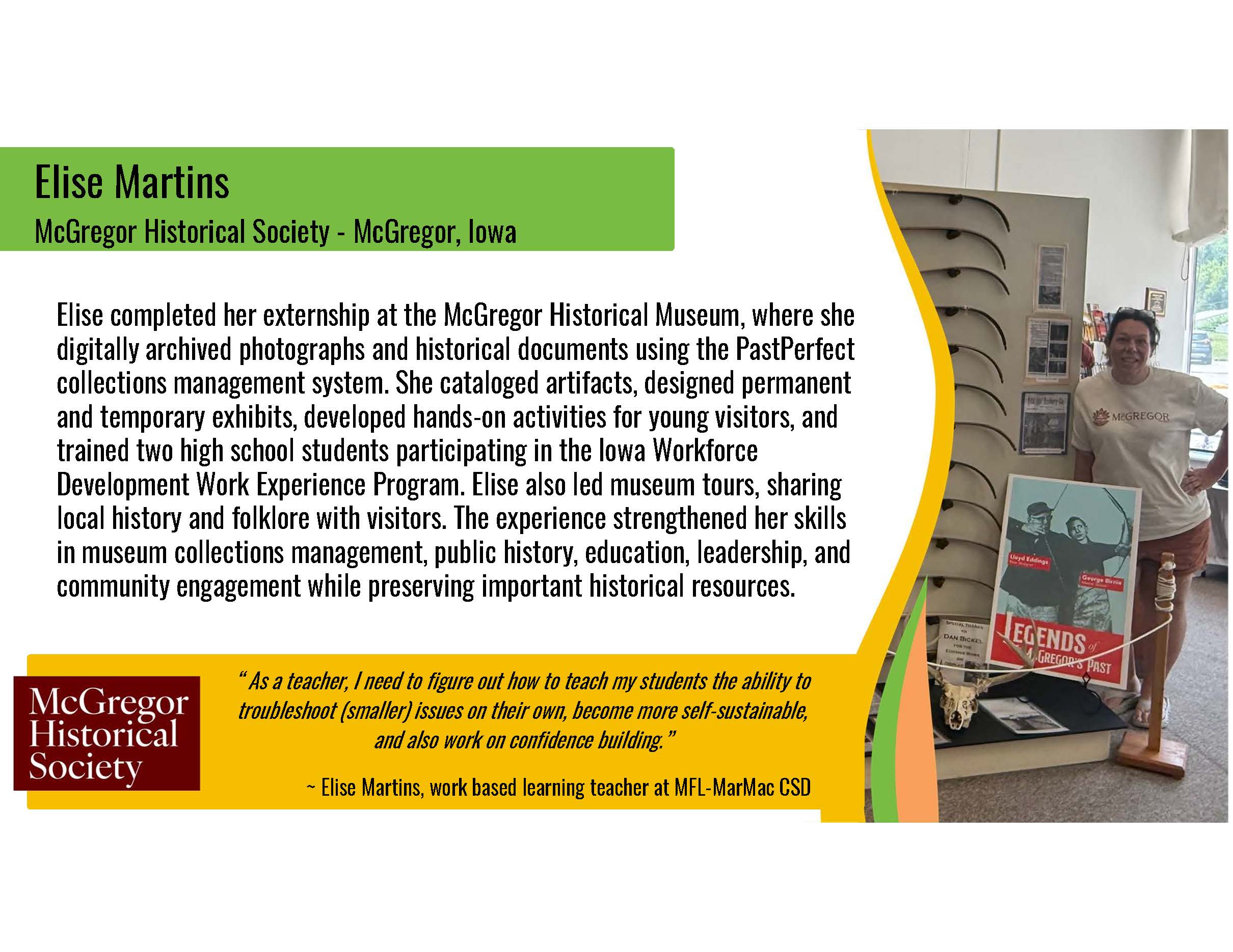 Elise Martins Teacher Externship